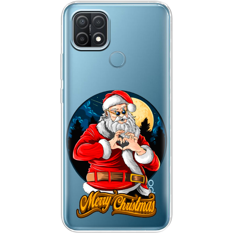 Прозрачный чехол BoxFace OPPO A15/A15s Cool Santa