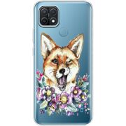 Прозрачный чехол BoxFace OPPO A15/A15s Winking Fox