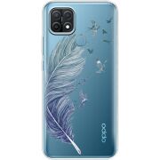 Прозрачный чехол BoxFace OPPO A15/A15s Feather