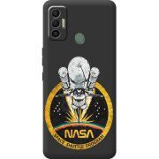 Черный чехол BoxFace Tecno Spark 7 NASA Spaceship