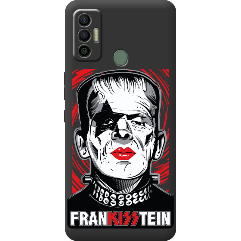 Черный чехол BoxFace Tecno Spark 7 Frankisstein