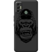 Черный чехол BoxFace Tecno Spark 7 Gorilla