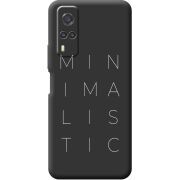 Черный чехол BoxFace Vivo Y31 Minimalistic