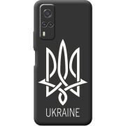 Черный чехол BoxFace Vivo Y31 Тризуб монограмма ukraine