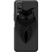 Черный чехол BoxFace Vivo Y31 Owl