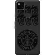 Черный чехол BoxFace Google Pixel 4a Black Coffee