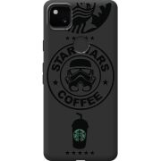 Черный чехол BoxFace Google Pixel 4a Dark Coffee