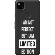 Черный чехол BoxFace Google Pixel 4a Limited Edition