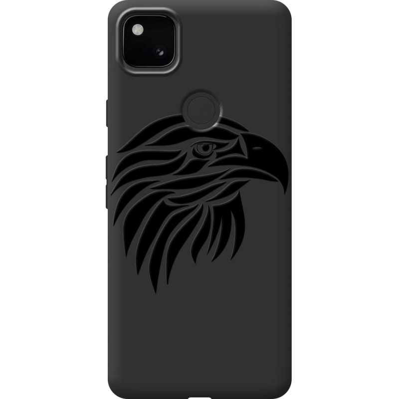 Черный чехол BoxFace Google Pixel 4a Eagle