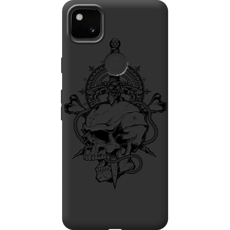 Черный чехол BoxFace Google Pixel 4a 