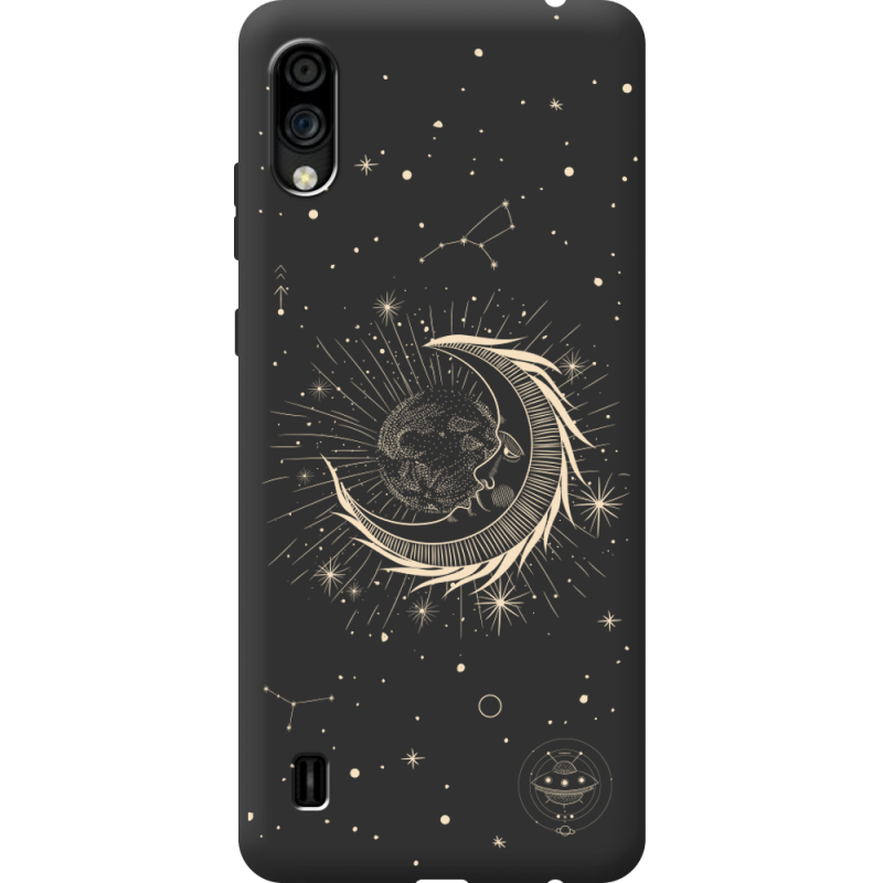 Черный чехол BoxFace ZTE Blade A5 2020 Moon