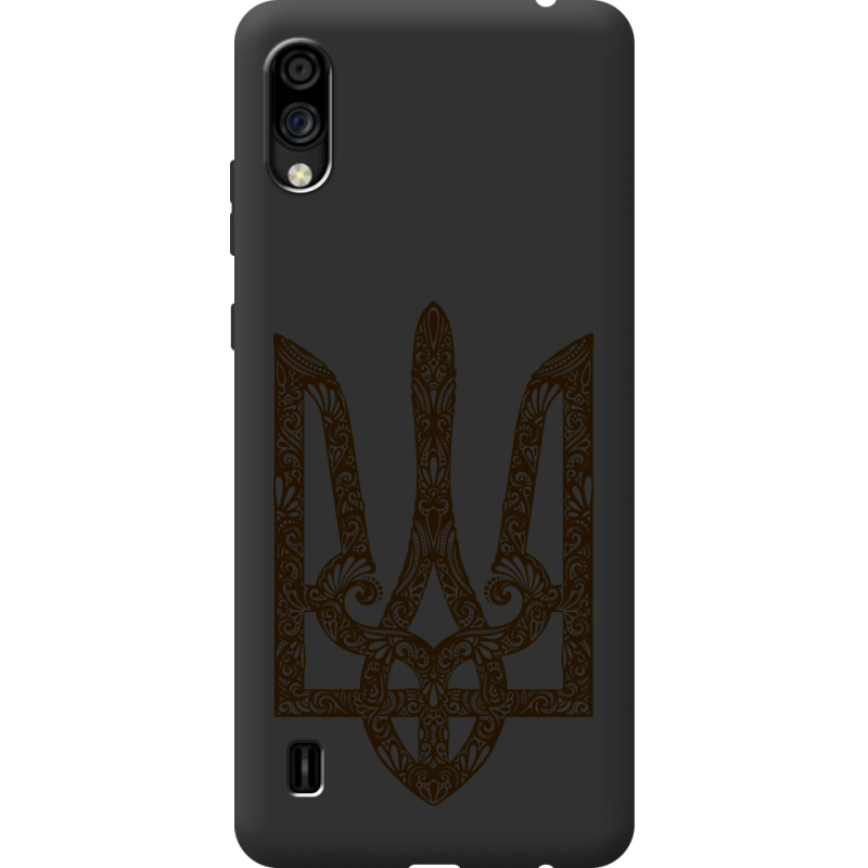 Черный чехол BoxFace ZTE Blade A5 2020 Ukrainian Trident