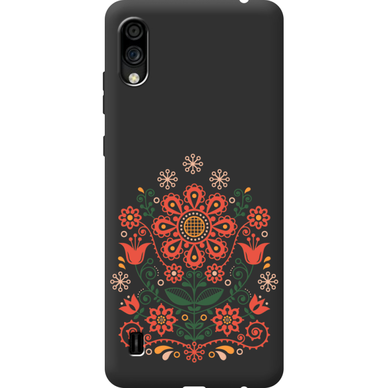 Черный чехол BoxFace ZTE Blade A5 2020 Ukrainian Ornament