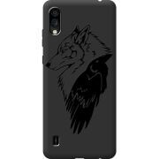 Черный чехол BoxFace ZTE Blade A5 2020 Wolf and Raven