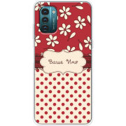 Чехол BoxFace Nokia G21 Именной Polka Dots