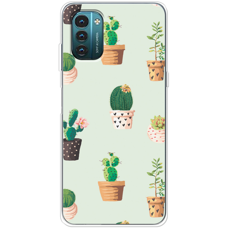 Чехол BoxFace Nokia G21 L-green Cacti