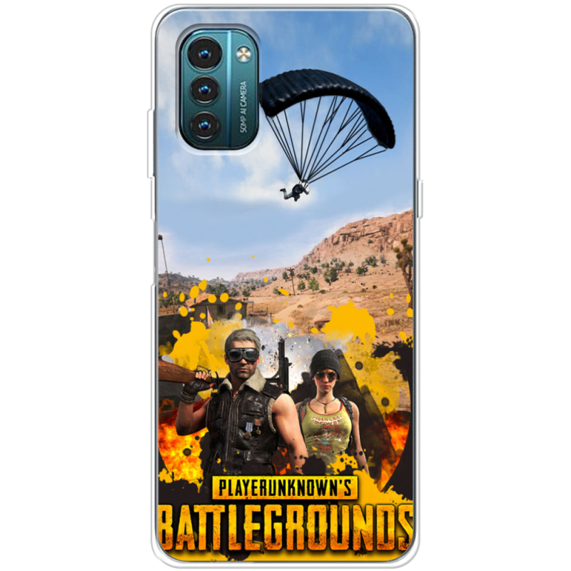 Чехол BoxFace Nokia G21 Pubg parachute