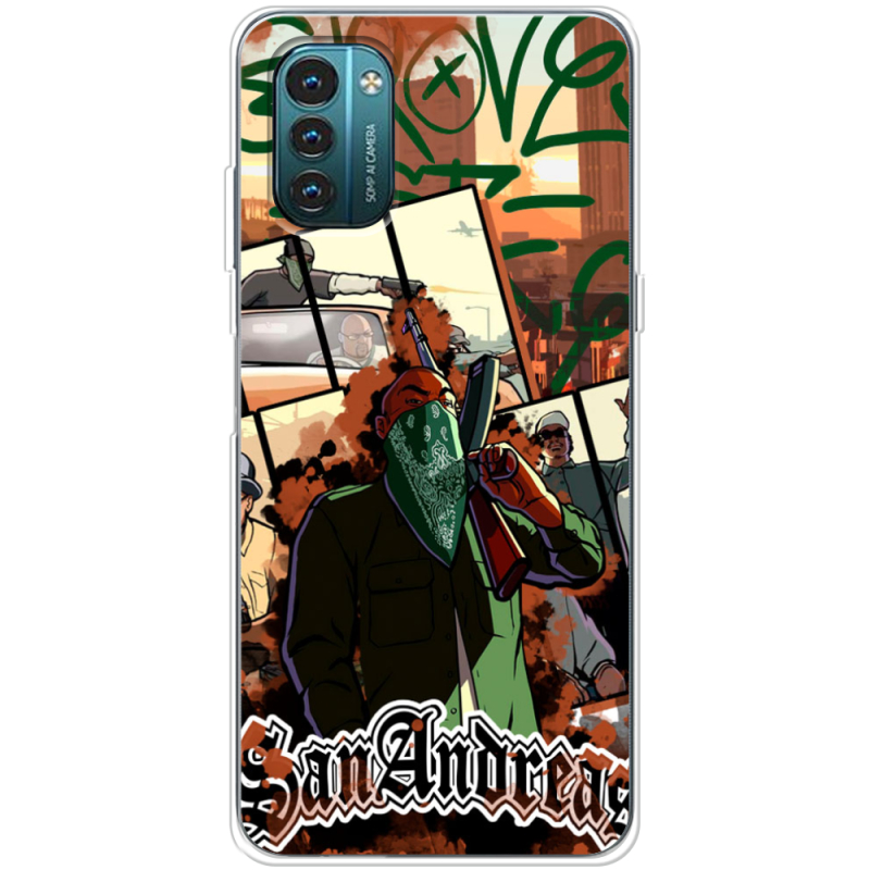 Чехол BoxFace Nokia G21 GTA San Andreas