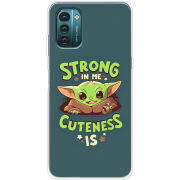 Чехол BoxFace Nokia G21 Strong in me Cuteness is
