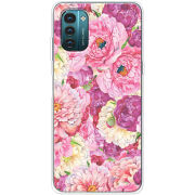 Чехол BoxFace Nokia G21 Pink Peonies