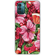 Чехол BoxFace Nokia G21 Tropical Flowers