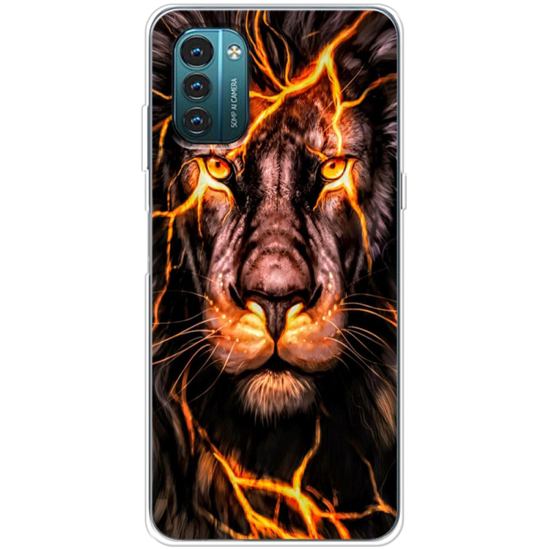 Чехол BoxFace Nokia G21 Fire Lion