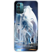 Чехол BoxFace Nokia G21 White Horse