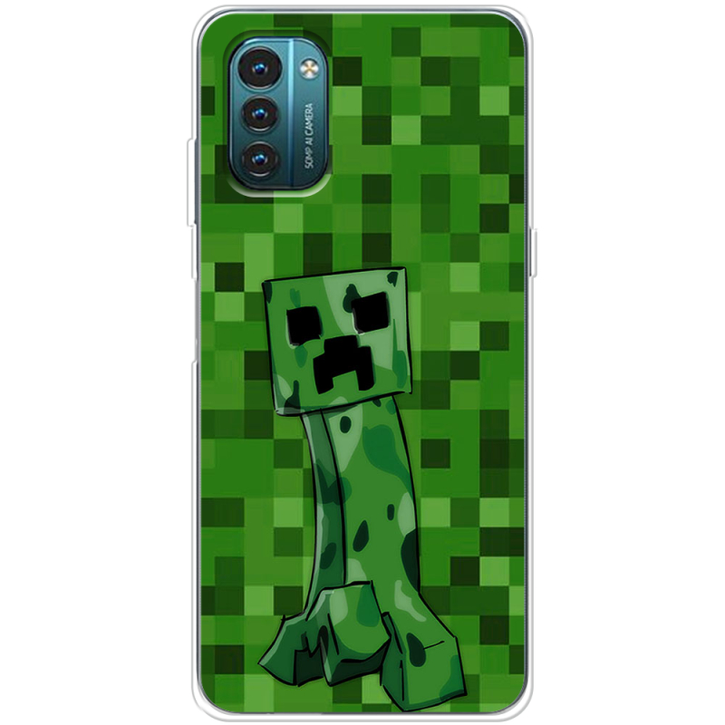 Чехол BoxFace Nokia G21 Minecraft Creeper