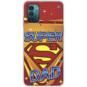 Чехол BoxFace Nokia G21 Super Dad