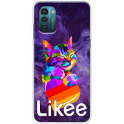 Чехол BoxFace Nokia G21 Likee Cat