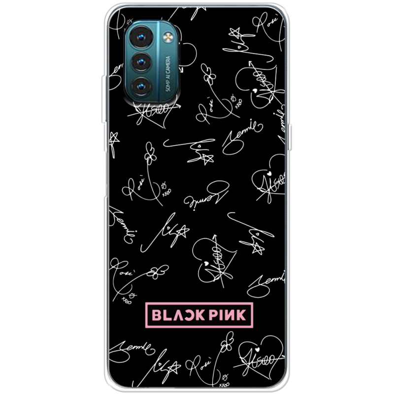 Чехол BoxFace Nokia G21 Blackpink автограф