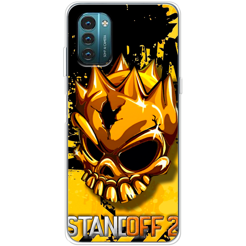 Чехол BoxFace Nokia G21 StandOff 2 gold