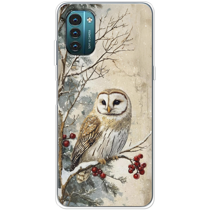 Чехол BoxFace Nokia G21 Christmas Owl