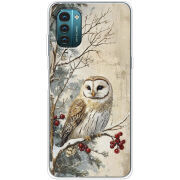 Чехол BoxFace Nokia G21 Christmas Owl