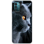 Чехол BoxFace Nokia G21 English cat