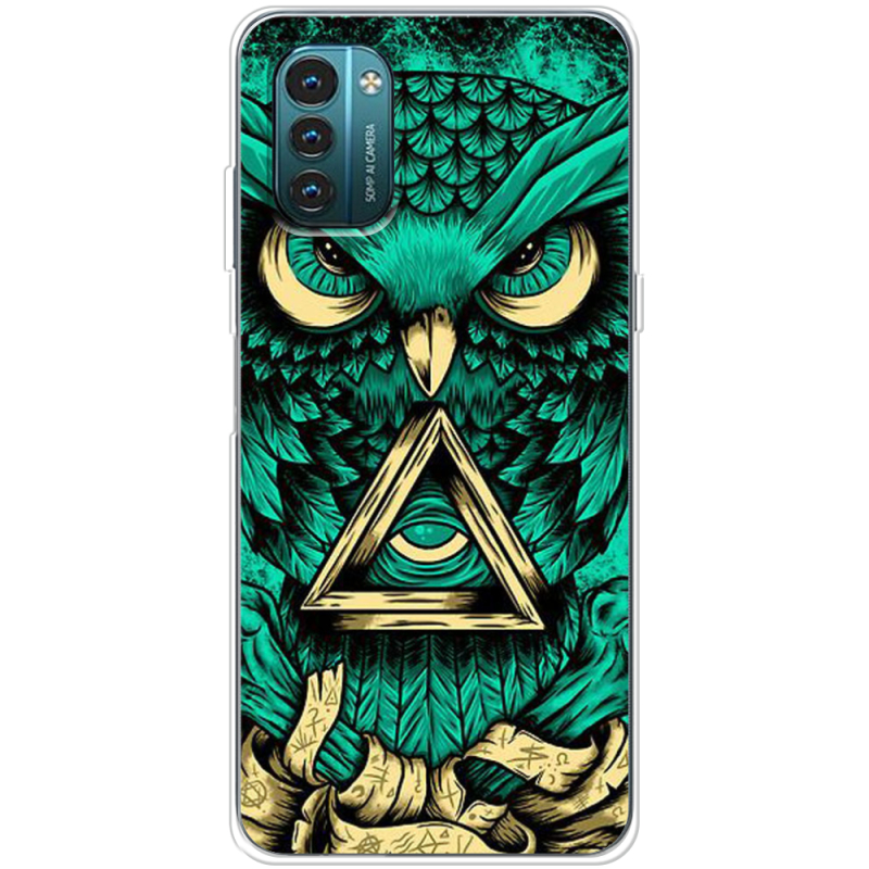 Чехол BoxFace Nokia G21 Masonic Owl