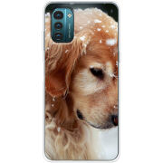 Чехол BoxFace Nokia G21 Golden Retriever