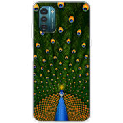 Чехол BoxFace Nokia G21 Peacocks Tail