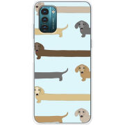 Чехол BoxFace Nokia G21 Dachshund