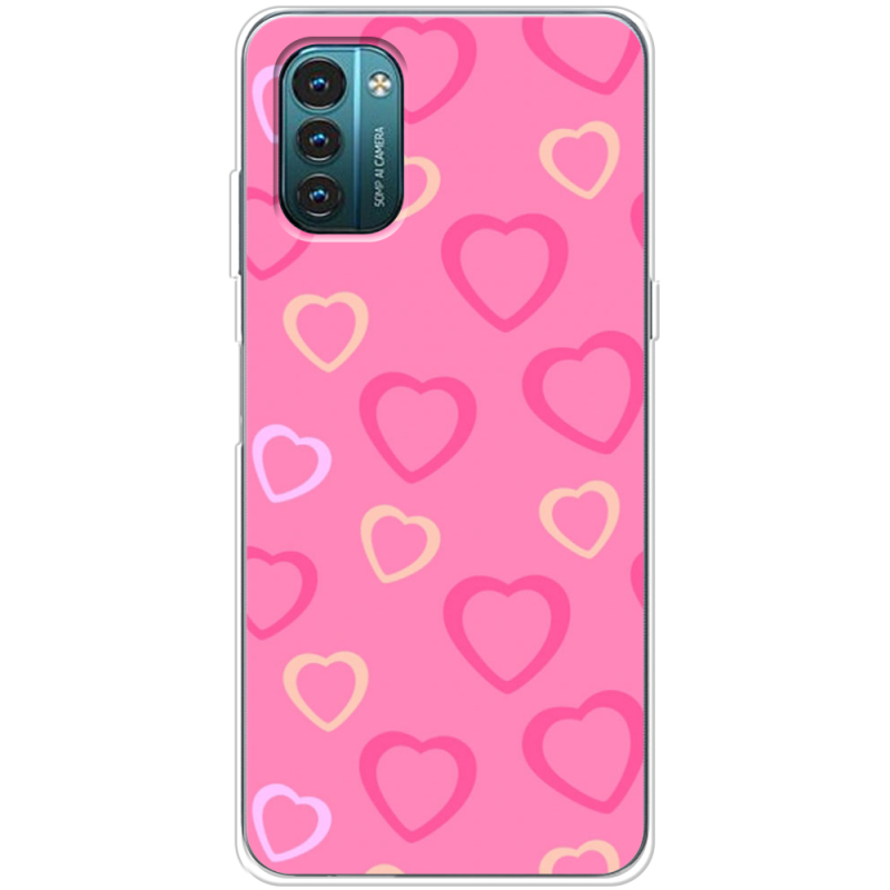 Чехол BoxFace Nokia G21 Sugar Hearts