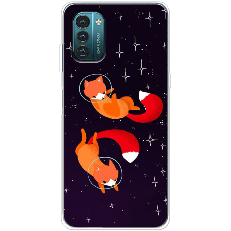 Чехол BoxFace Nokia G21 Fox-Astronauts