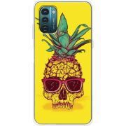 Чехол BoxFace Nokia G21 Pineapple Skull