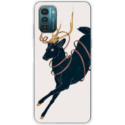 Чехол BoxFace Nokia G21 Black Deer