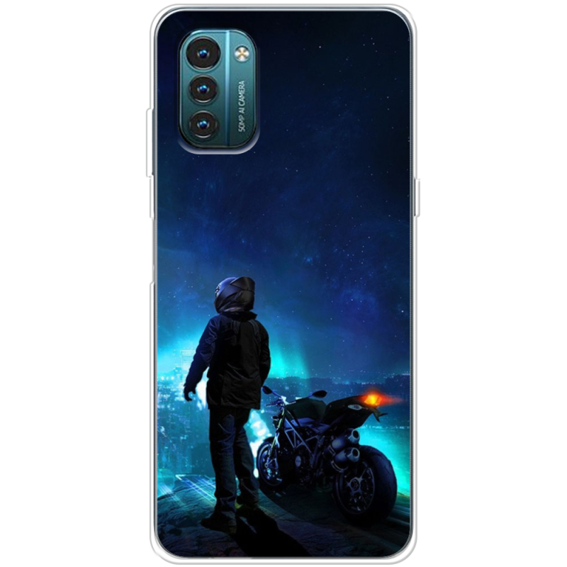 Чехол BoxFace Nokia G21 Motorcyclist