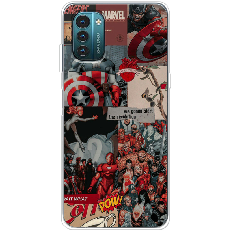 Чехол BoxFace Nokia G21 Marvel Avengers