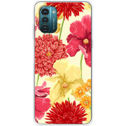 Чехол BoxFace Nokia G21 Flower Bed