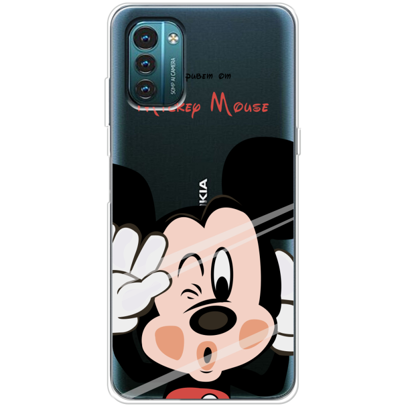 Прозрачный чехол BoxFace Nokia G21 Mister M