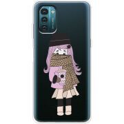 Прозрачный чехол BoxFace Nokia G21 Winter Morning Girl