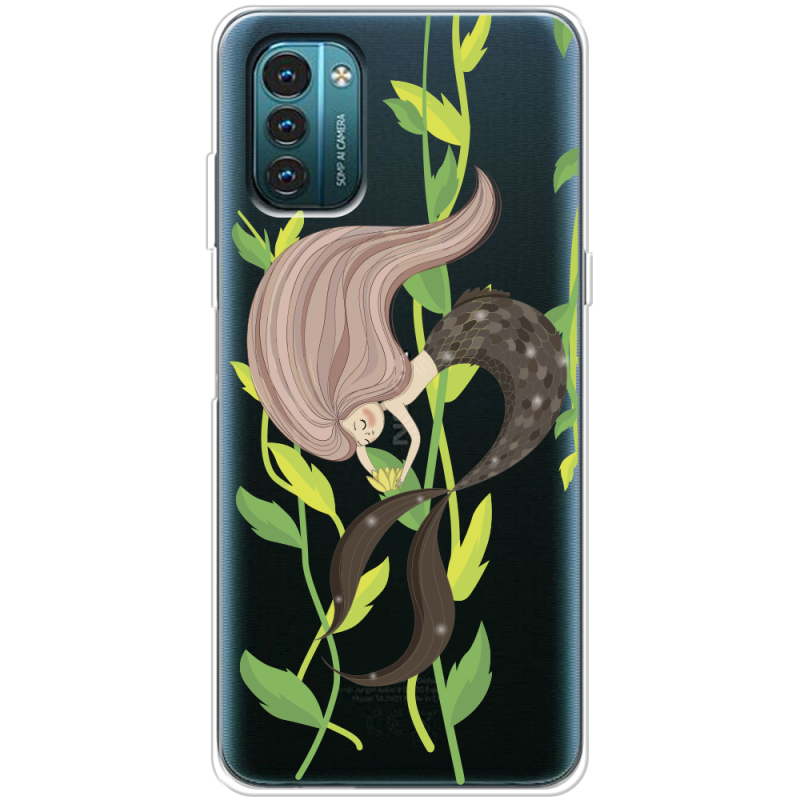 Прозрачный чехол BoxFace Nokia G21 Cute Mermaid