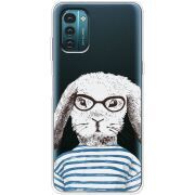 Прозрачный чехол BoxFace Nokia G21 MR. Rabbit